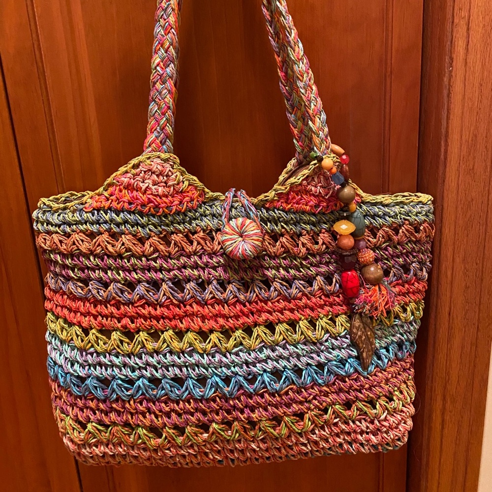 Cappell straworld purse